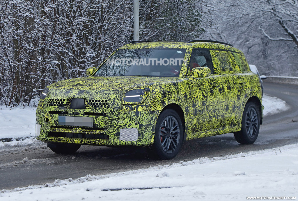 2024 Mini Countryman Spy Shots - Credit foto: S. Baldauf/SB-Medien