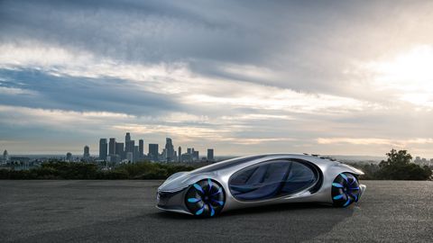 previzualizare pentru We Ride in Mercedes-Benz Vision AVTR