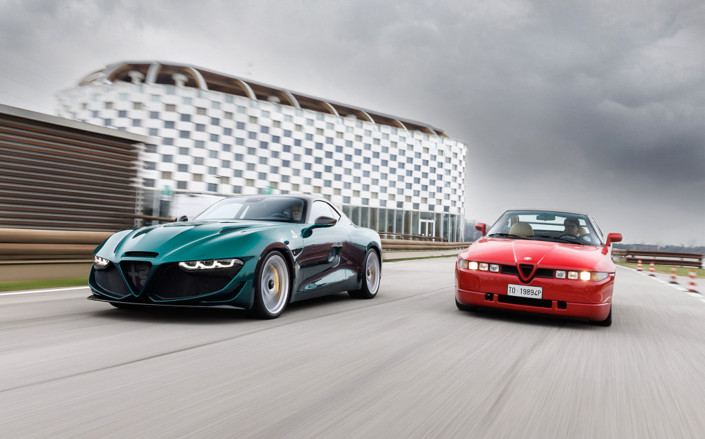 Alfa Romeo Giulia SWB Zagato și Alfa Romeo SZ
