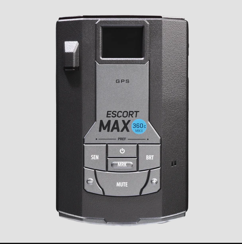 detector radar de escorta max 360c mk ii