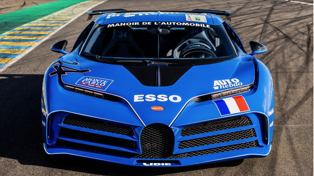Bugatti Centodieci în 1994 EB110 LM livrea Le Mans