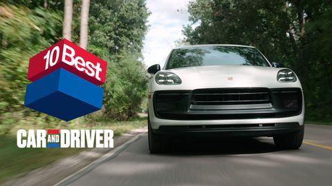 previzualizare pentru Porsche Macan 2023: Car and Driver 10best