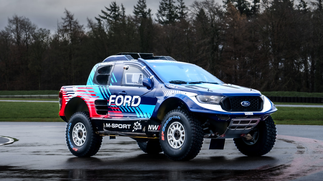 Ford Performance Ranger T1+ îmbrăcat pentru Raliul Dakar de luna viitoare