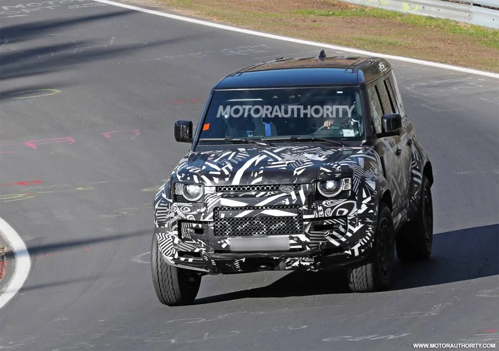 2025 Defender OCTA - Fotografii spion 2025 Defender OCTA - Credit foto: Baldauf