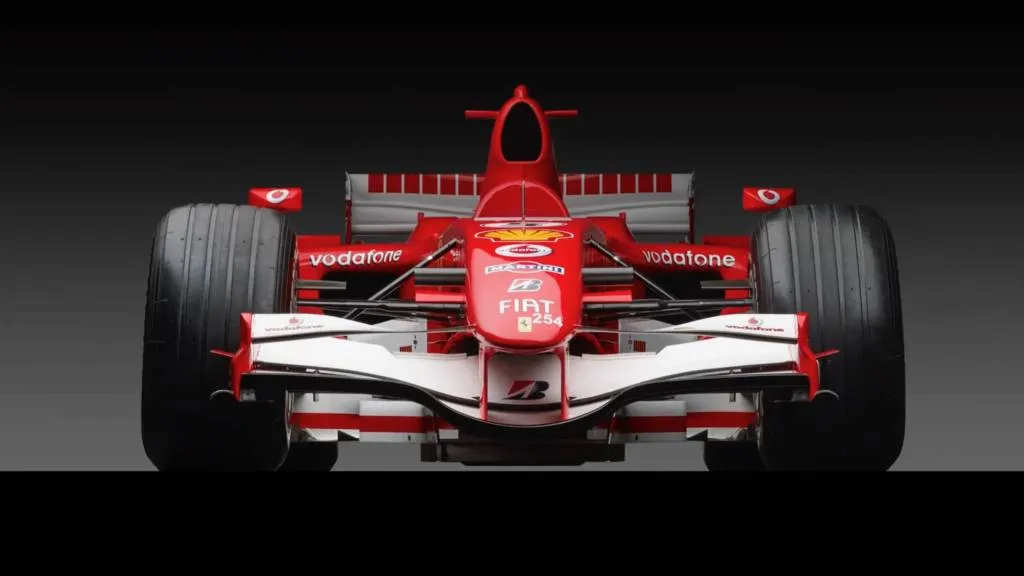 2006 Ferrari 248 F1 condus de Michael Schumacher (imagine via RM Sotheby's)