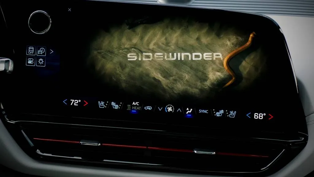 2025 Chevrolet Silverado EV Modul Sidewinder