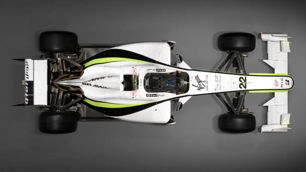 2009 Brawn GP Chassis 001/01 (imagine via Bonhams)