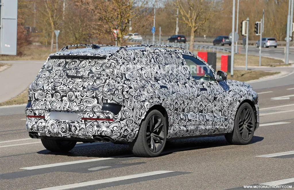 2027 Audi SQ9 fotografii spion - Foto via Baldauf
