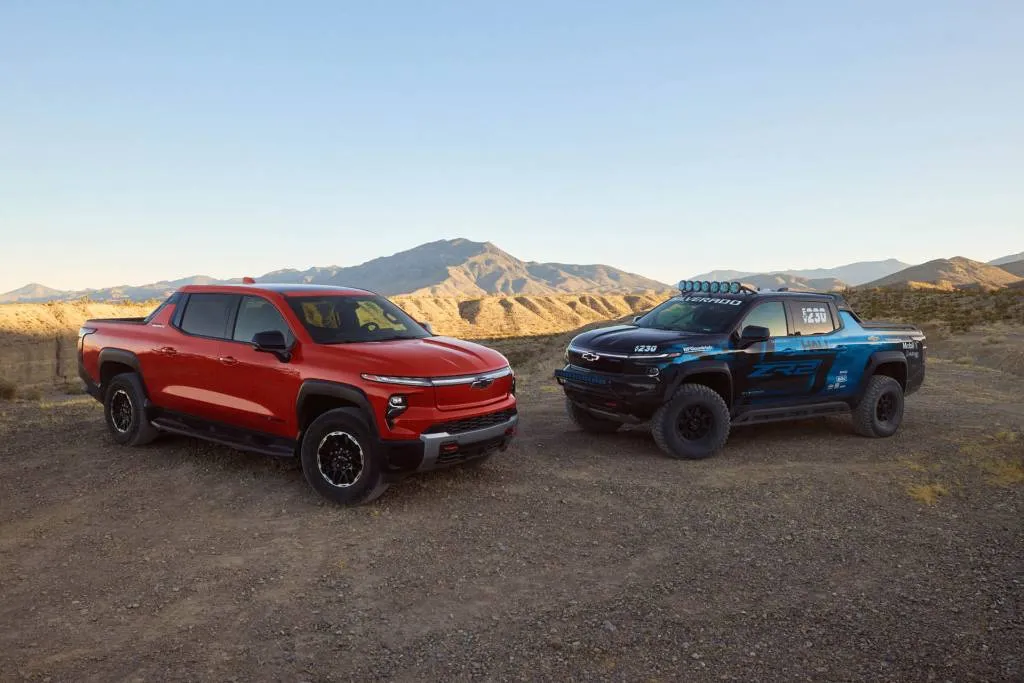 Chevrolet Silverado EV ZR2 concept de camion de curse