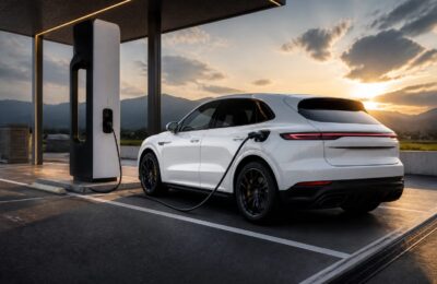 Noul Porsche Cayenne electric accelerează la 100 km/h în 2,1 secunde și stabilește recorduri de aderență