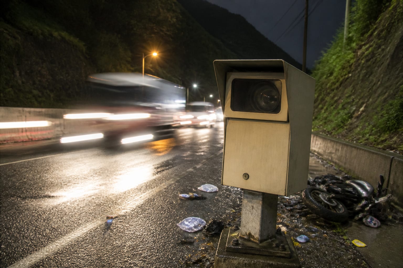 Radar pentru excesul de viteză