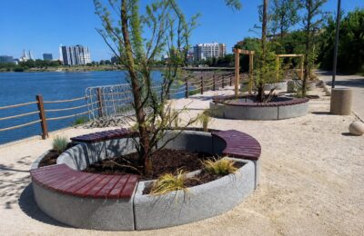 Promenada de 1,3 kilometri de pe malul sudic al Lacului Morii, în ultimele imagini înainte de redeschidere după modernizare