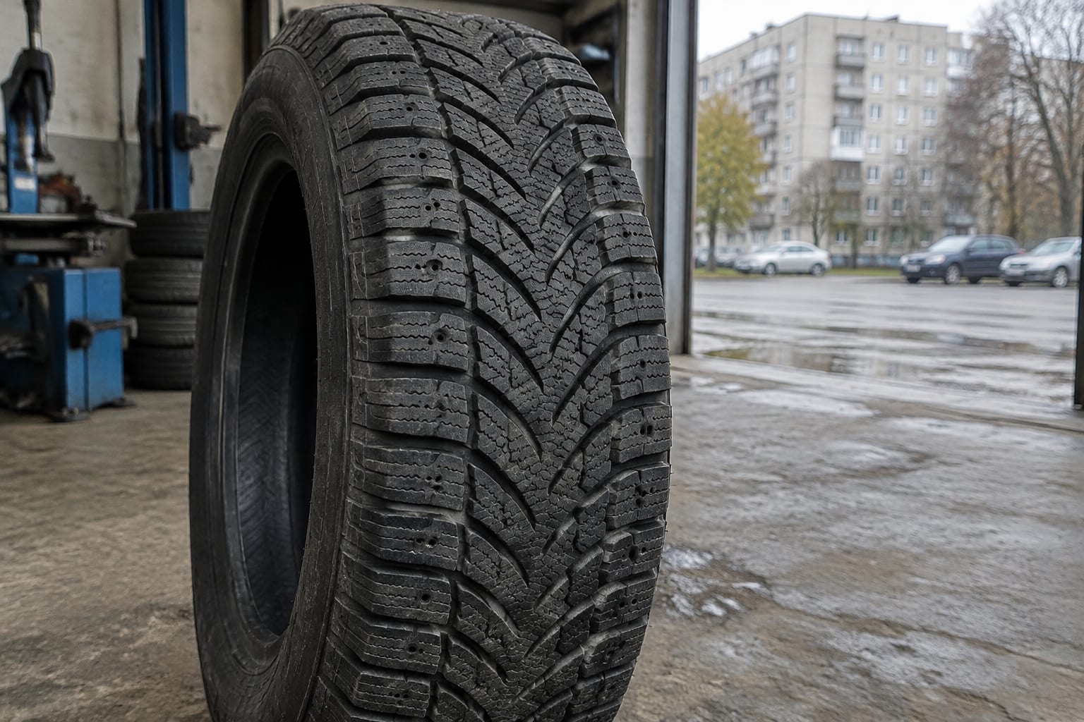 Anvelope de iarnă cu profil V-shaped